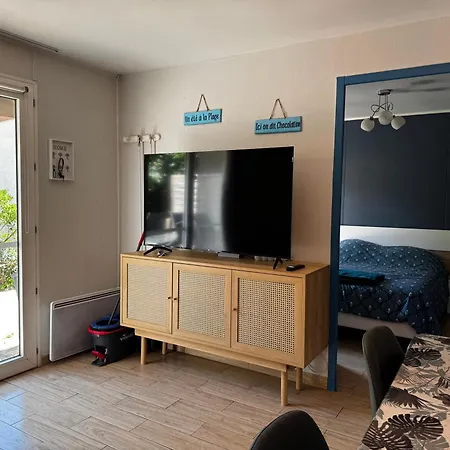 Maisonnette Au Calme, T3, 6 Pers Avec Piscine Et Wifi Privee Proche Et Ocean 펜션