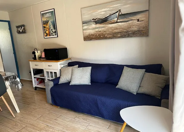 Maisonnette Au Calme, T3, 6 Pers Avec Piscine Et Wifi Privee Proche Et Ocean Soustons